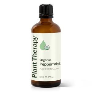 Pure Organic Peppermint Essential Oil for Aromatherapy