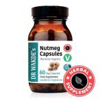 Nutmeg Seed Capsules - Plant-Based Wellness Supplement
