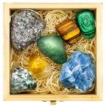 Healing Crystal Set with Gift Box and Ebook