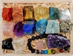Chakra Healing Crystals Premium Set with Box