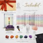 Premium Chakra Crystals and Healing Stones Set