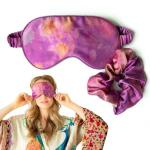 Mulberry Silk Sleep Mask and Scrunchie Set