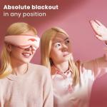 Manta Silk Sleep Mask - 100% Blackout Comfort