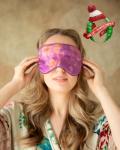 Mulberry Silk Sleep Mask and Scrunchie Set