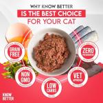 Know Better Raw Cat Food - Vet Approved Beef Supplement