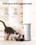 Smart Wi-Fi Cat Feeder - 4L Dry Food Dispenser