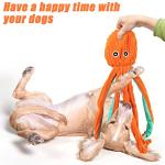 AWOOF 5 Pack Durable Chew Squeaky Dog Toys