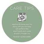 Eco-Friendly Organic Wool Dog Balls - 2-Pack