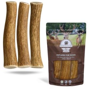Whitetail Naturals Medium Deer Antler Dog Chews