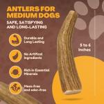 Whitetail Naturals Medium Deer Antler Dog Chews