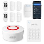 GRSICO WiFi Alarm System 9 Piece Home Security Kit