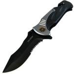 Extra Large Grey Folding Pocket Knife 10.5