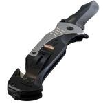 Extra Large Grey Folding Pocket Knife 10.5