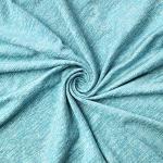 Ninedaily Women's Aqua Lightweight Activewear Blouse