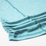 Ninedaily Women's Aqua Lightweight Activewear Blouse