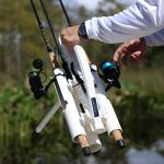 Rod-Runner Express 3 Fishing Rod Rack - White