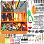 Plusinno 404 PCS Fishing Lures and Tackle Kit