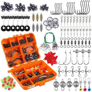 PLUSINNO 212-Piece Fishing Tackle Accessories Kit
