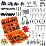 PLUSINNO 212-Piece Fishing Tackle Accessories Kit