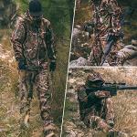 YEVHEV Camouflage Hoodie and Pants Set