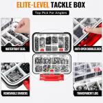 PLUSINNO 264pcs Organized Fishing Tackle Kit