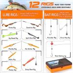Plusinno 404 PCS Fishing Lures and Tackle Kit