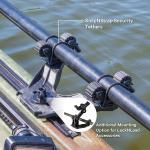 YakAttack DoubleHeader Paddle Holder with Tethers