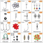 PLUSINNO 212-Piece Fishing Tackle Accessories Kit
