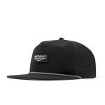 Melin Coronado Black Hydro Performance Snapback Hat