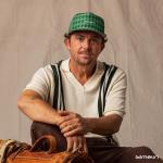 Melin Coronado Links Hydro Green Argyle Snapback Hat