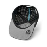 Melin Coronado Black Hydro Performance Snapback Hat