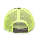 Charcoal Neon Yellow Trucker Cap with Mesh Back