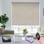 Graywind Motorized Blackout Roller Shades with Remote