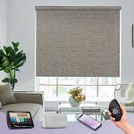Smart Motorized Blackout Roller Shades for Alexa/Google
