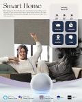 Smart Motorized Blackout Roller Shades for Alexa/Google