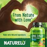 NATURELO Daily Multivitamin for Men 50+ - 120 Capsules