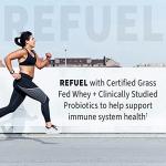 Chocolate Grass Fed Whey Protein Isolate with Probiotics