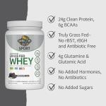 Chocolate Grass Fed Whey Protein Isolate with Probiotics