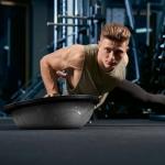 ATIVAFIT Inflatable Balance Trainer with Resistance Bands