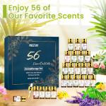 56-Piece Premium Essential Oil Kit for All Uses
