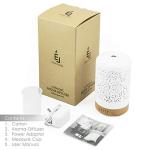 White Ceramic Essential Oil Diffuser with Timers