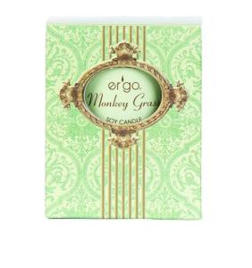 Hand Poured Vegan Soy Candle - Monkey Grass Scent