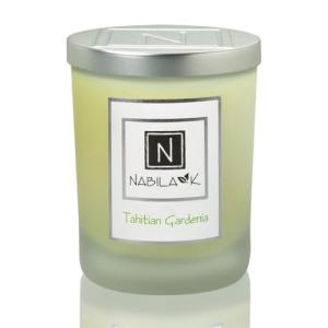 Nabila K Tahitian Gardenia Soy Candle 14 oz