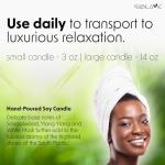 Nabila K Tahitian Gardenia Soy Candle 14 oz