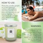 Nabila K Tahitian Gardenia Soy Candle 14 oz