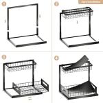 VUSIGN 2-Tier Under Sink Organizer - 2 Pack