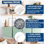 Clear Acrylic Shelf Dividers for Closet Organization