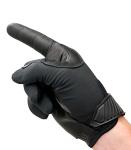 Tactical Hard Knuckle Gloves - Black, Large