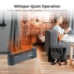 Digital Thermostat Baseboard Space Heater, 1,500W