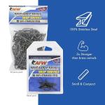 Mighty Mini Stainless Steel Snap Swivels - 50 Pack